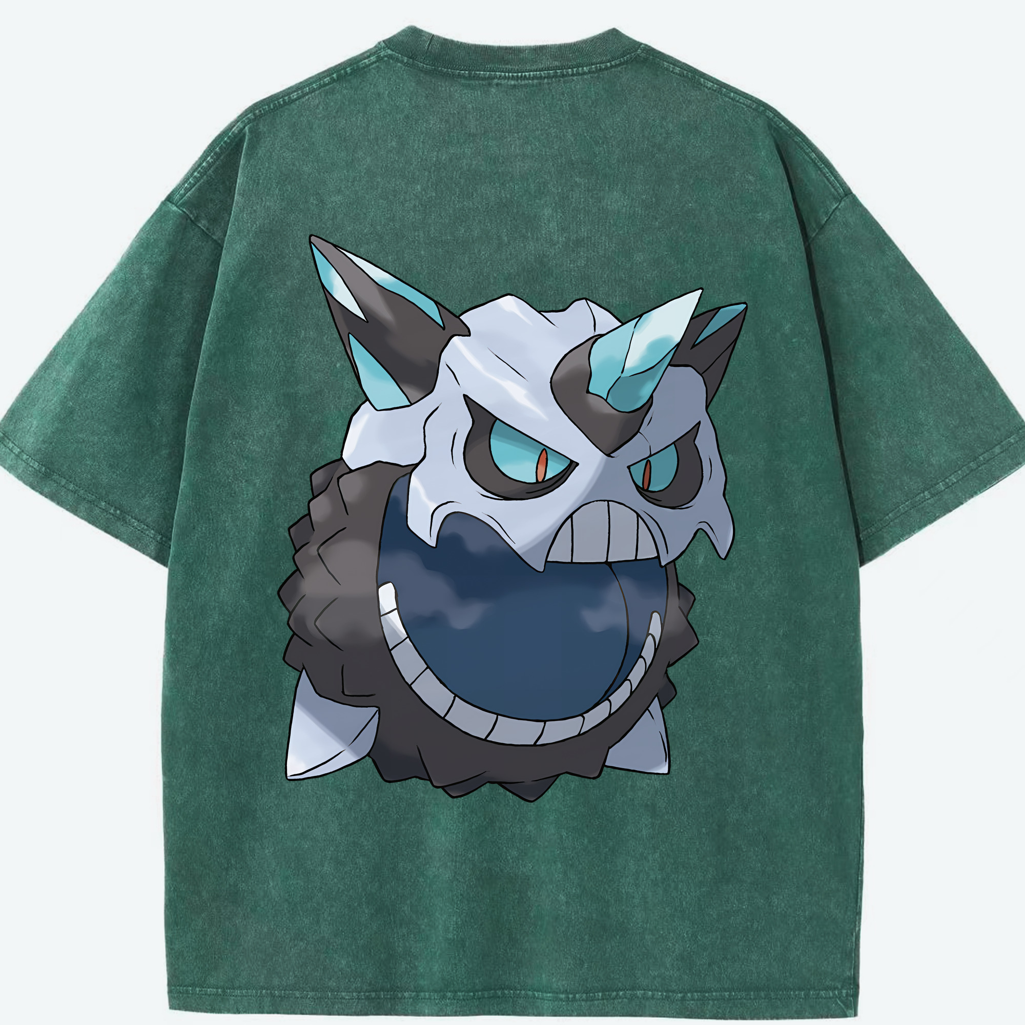 （画像用） ポケットモンスター Pokémon 綿100% ヴィンテージ風 半袖Tシャツ（背面プリント）